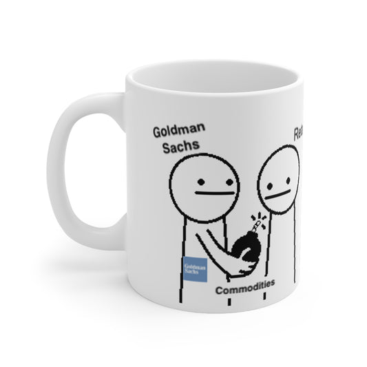 Goldman Sachs "Molecule Crisis" Mug