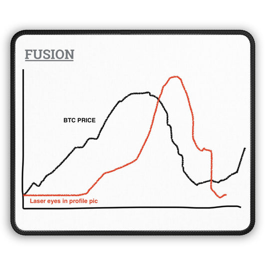 Laser Eyes Mouse Pad