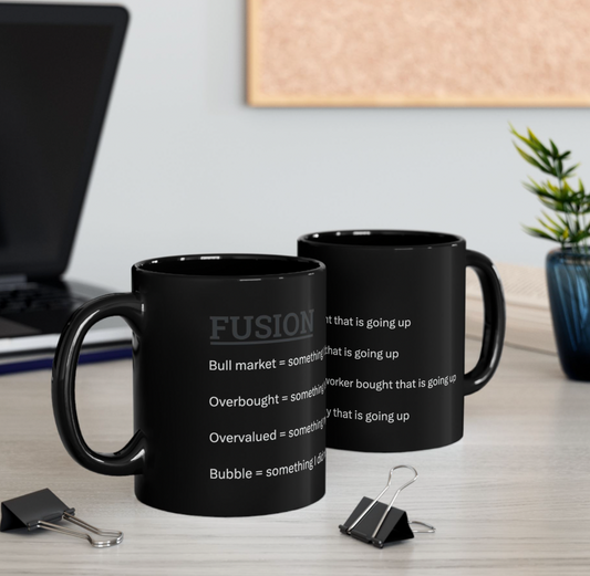 Market Perspective Mug - Black (11oz)